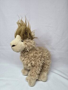 GANZ Webkinz Alpaca HM661 No Code Stuffed Animal Toy Retired
